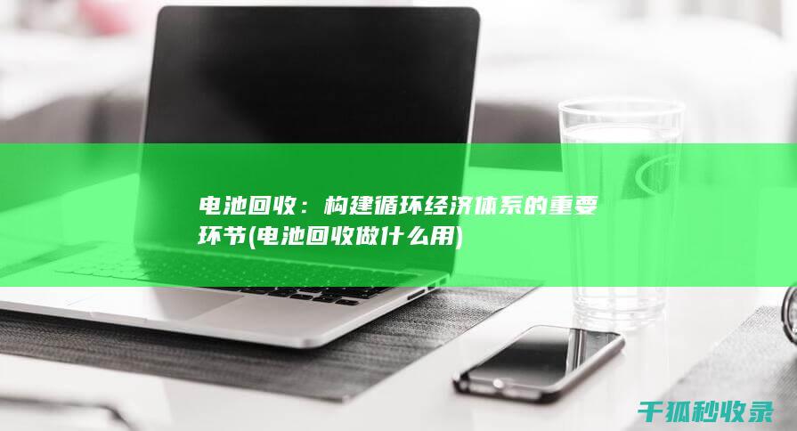 电池回收：构建循环经济体系的重要环节 (电池回收做什么用)