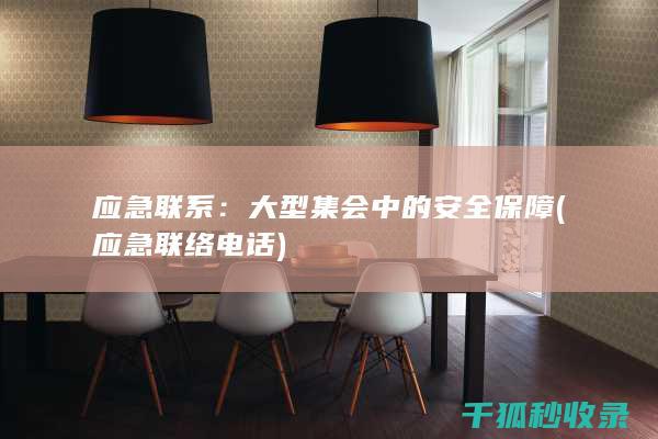 应急联系：大型集会中的安全保障 (应急联络电话)