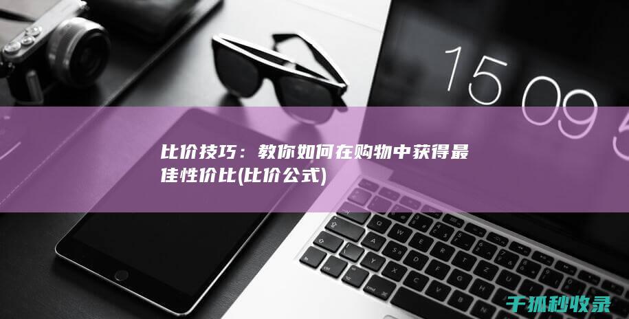 比价技巧：教你如何在购物中获得最佳性价比 (比价公式)