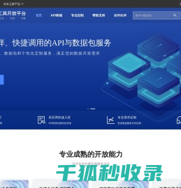 站长工具开放平台